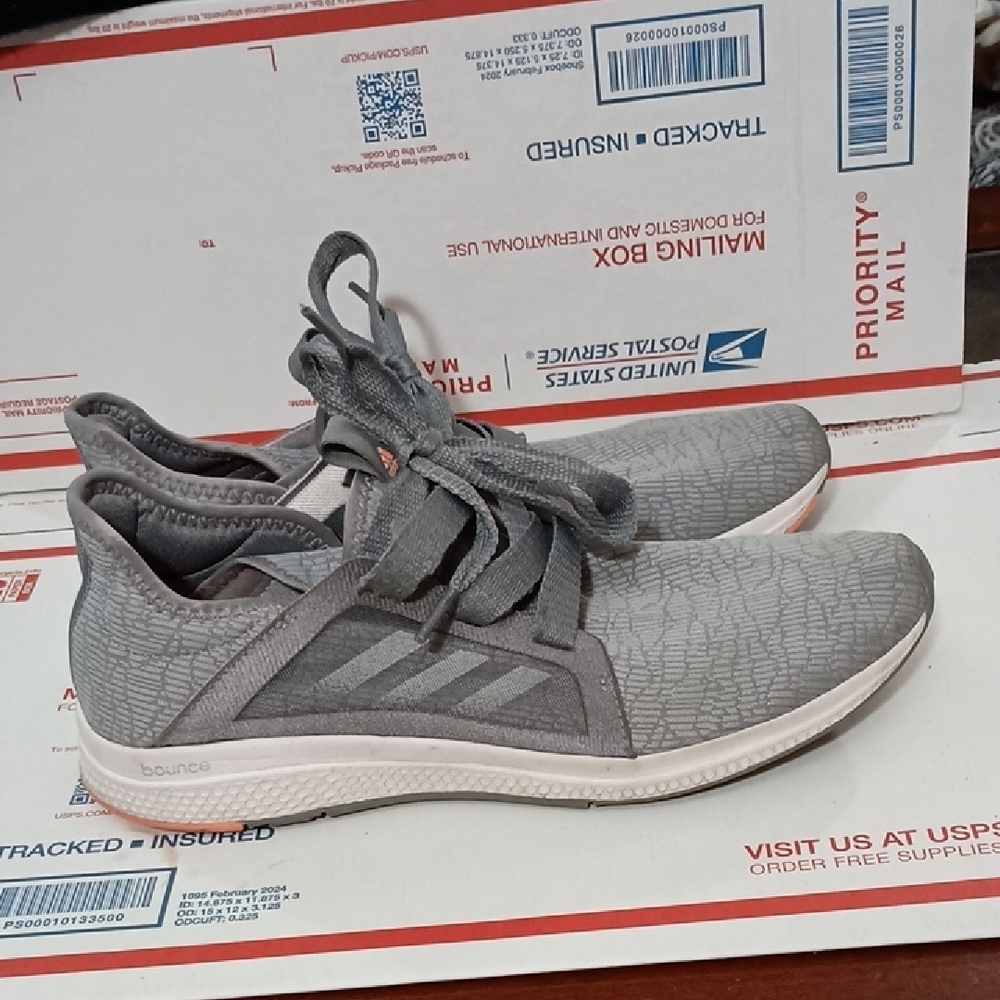 Adidas Gray Bounce Sneakers Size 43/10.5